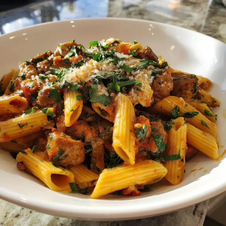 Photo of featured for Savory Tuscan Sausage Pasta: A Flavorful Twist on Classic Italian Cuisine