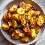 Photo of featured for Indulgent Creamy Roasted Potatoes: Crispy Edges for Days