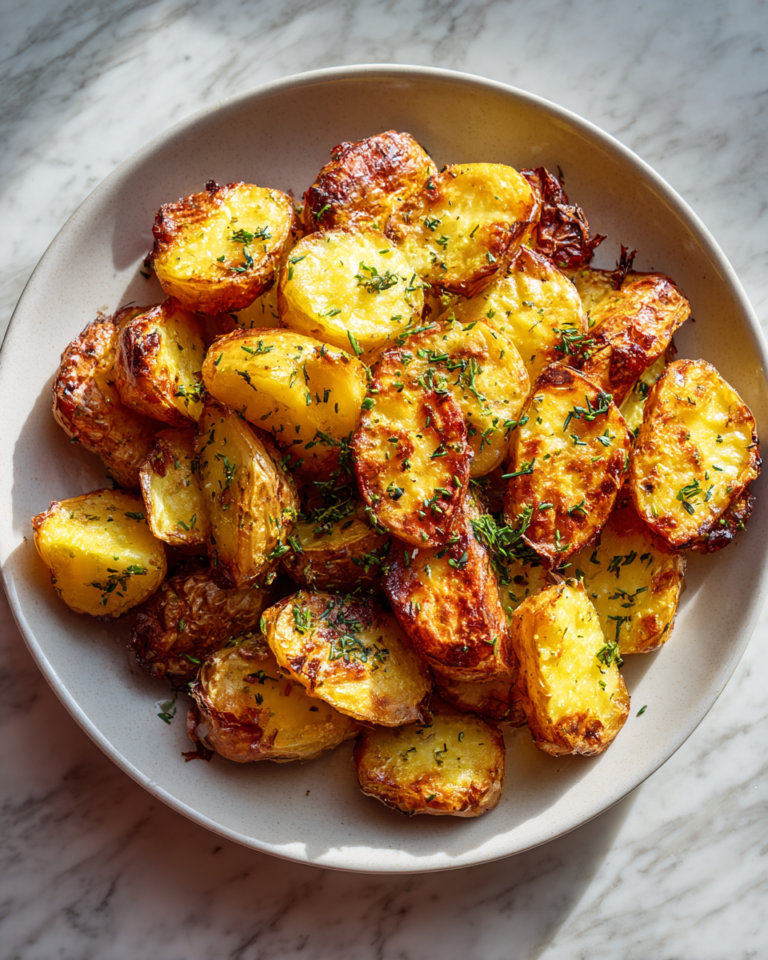 Photo of featured for Indulgent Creamy Roasted Potatoes: Crispy Edges for Days