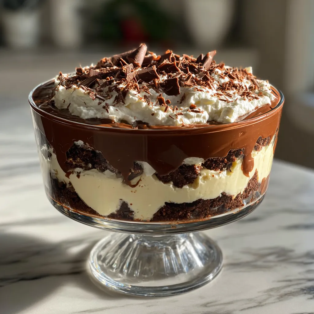 Photo of featured for Indulgent Baileys Chocolate Cheesecake Trifle: Decadent Delight or Guilty Pleasure?