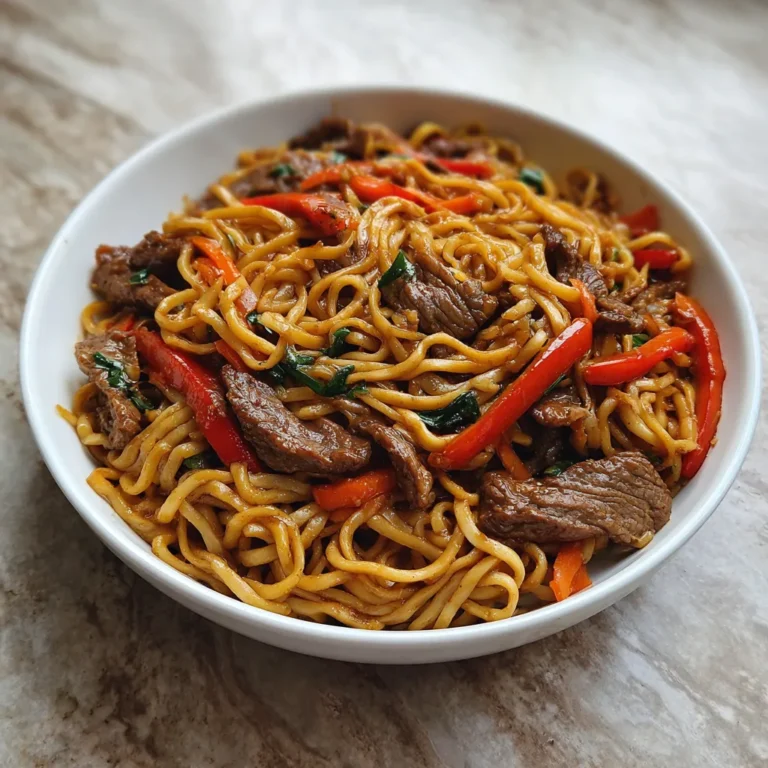 Photo of featured for Savory Beef Teriyaki Noodles: A Flavorful Delight