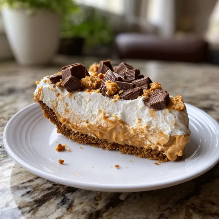 Photo of featured for Irresistible Butterfinger Pie with Peanut Butter: Indulge in Decadence