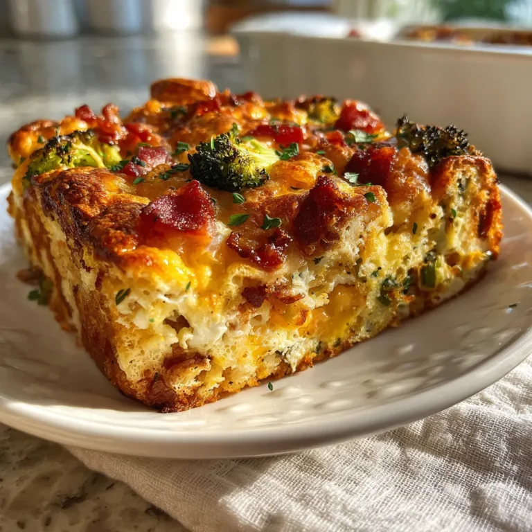 Photo of featured for Deliciously Festive Christmas Breakfast Casserole: A Holiday Morning Delight