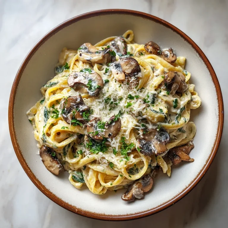 Photo of featured for Creamy Ricotta Mushroom Pasta: Indulgent and Delicious