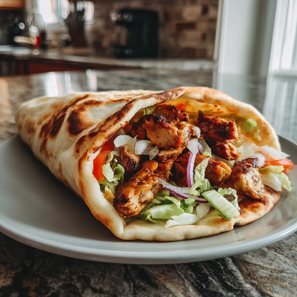 Photo of featured for Sizzling Garlic Chicken Shawarma: A Flavor Explosion
