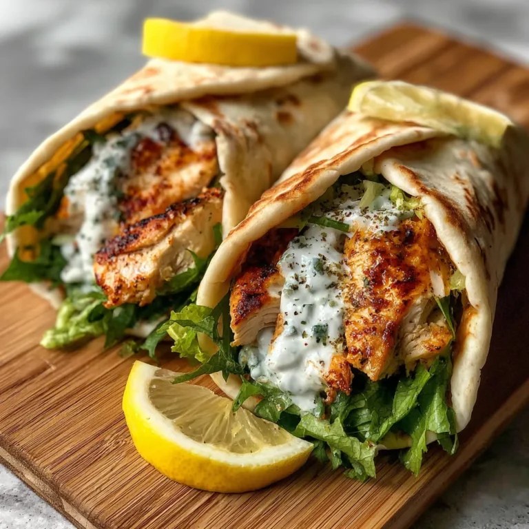 Photo of featured for Delicious Greek Chicken Gyros: Elevate Your Taste Buds with Lemon-Herb Marinade