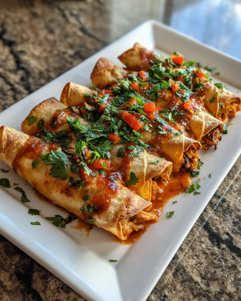 Photo of featured for Spicy Hatch Chili Chicken Taquito Rolls: A Flavor Explosion