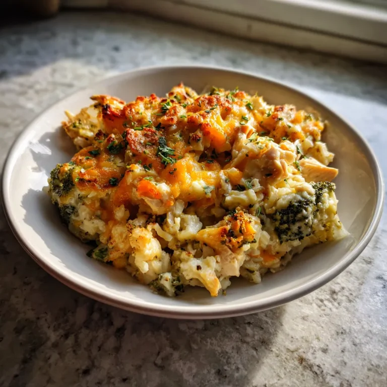 Photo of featured for Power Up Your Week with this Delicious Healthy Chicken Cauliflower Rice Casserole