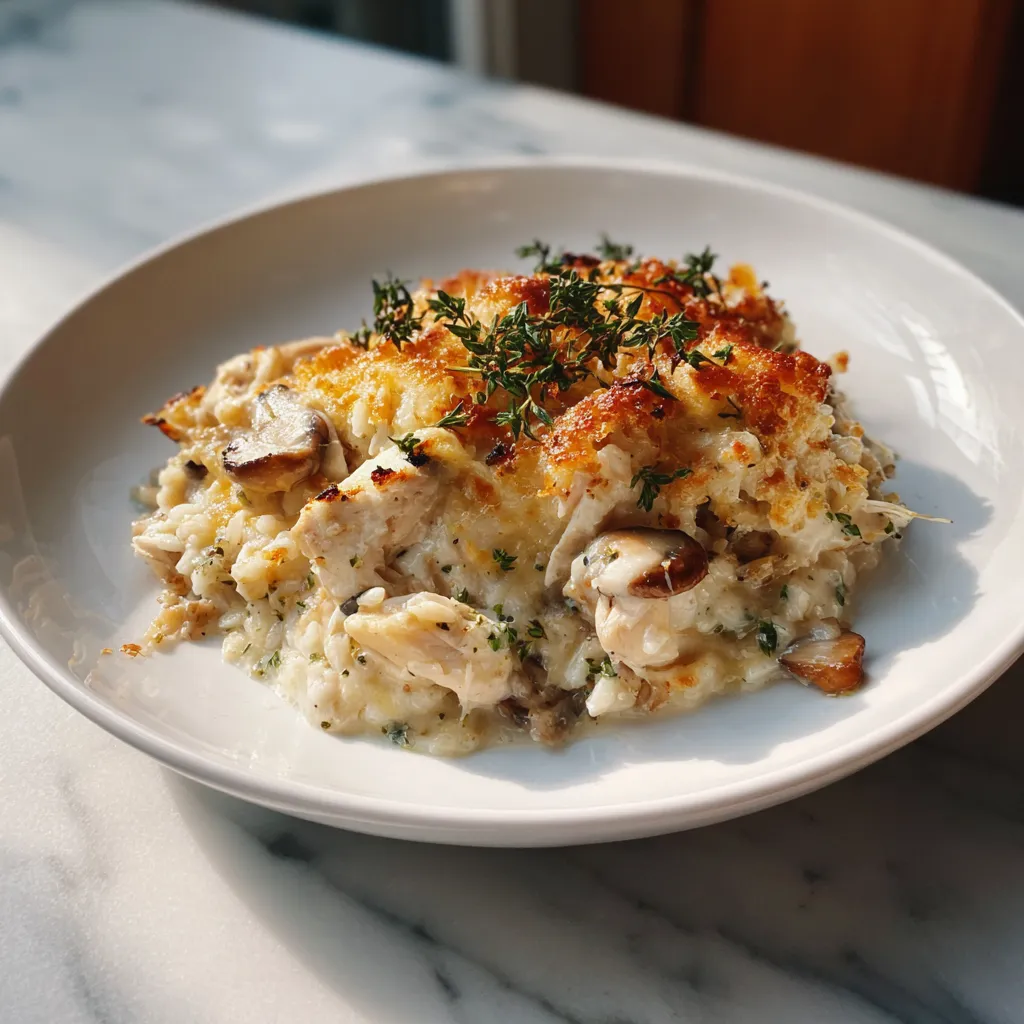 Photo of featured for Deliciously Decadent Ina Garten Chicken And Rice Casserole
