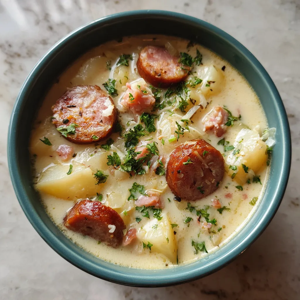 Photo of featured for Savory Kielbasa Potato Soup: A Hearty Comfort in a Bowl