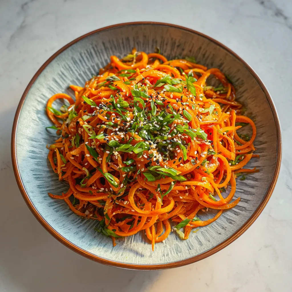 Photo of featured for Savory Korean Carrot Salad: A Flavorful Twist on a Classic Dish