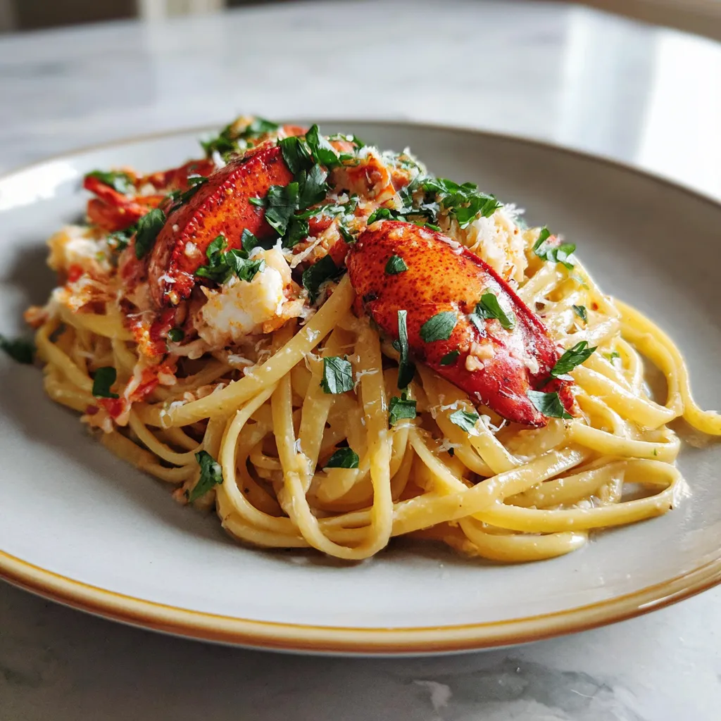 Photo of featured for Indulgent Lobster Bucatini Pasta: A Decadent Delight