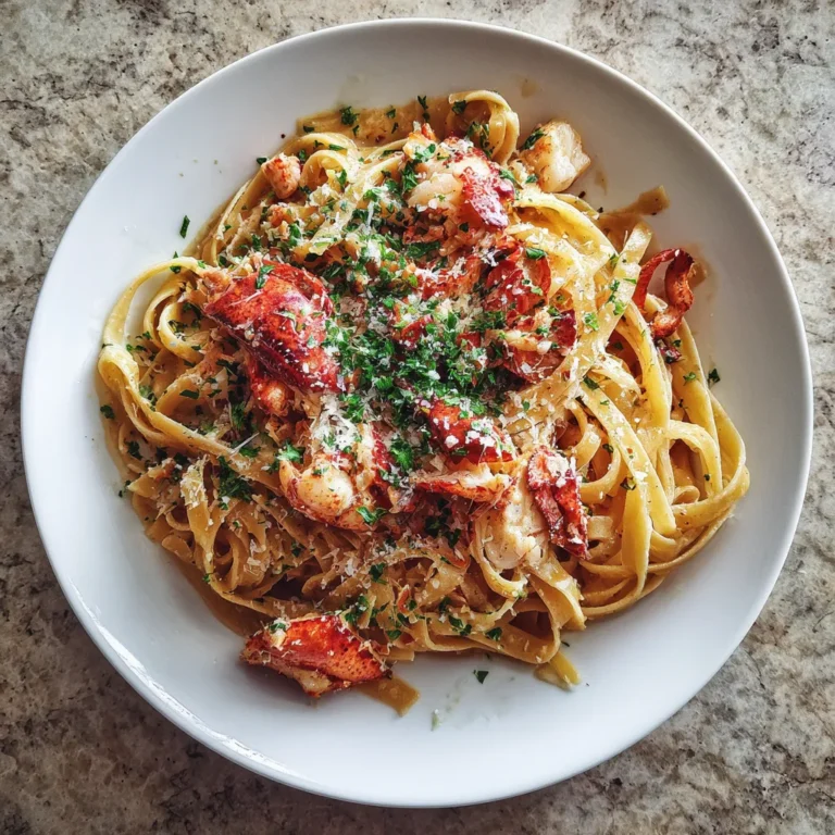 Photo of featured for Indulgent Lobster Linguine: A Decadent Delight