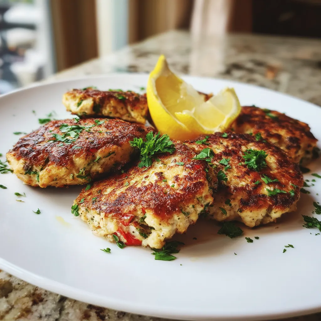 Photo of featured for Savory Mediterranean Chicken Patties: A Flavor Explosion