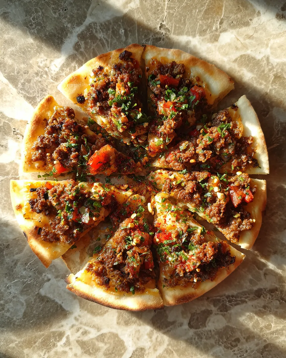 Photo of featured for Deliciously Mediterranean Mini Lahmacun Bites: A Flavor Explosion