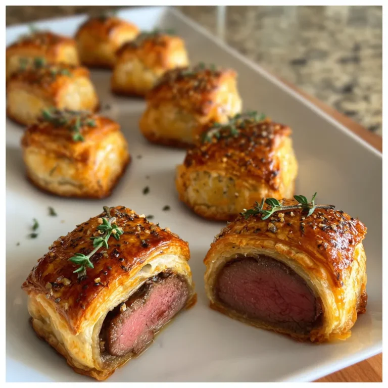 Photo of featured for Irresistible Mini Beef Wellington Bites: A Bite-Sized Delight