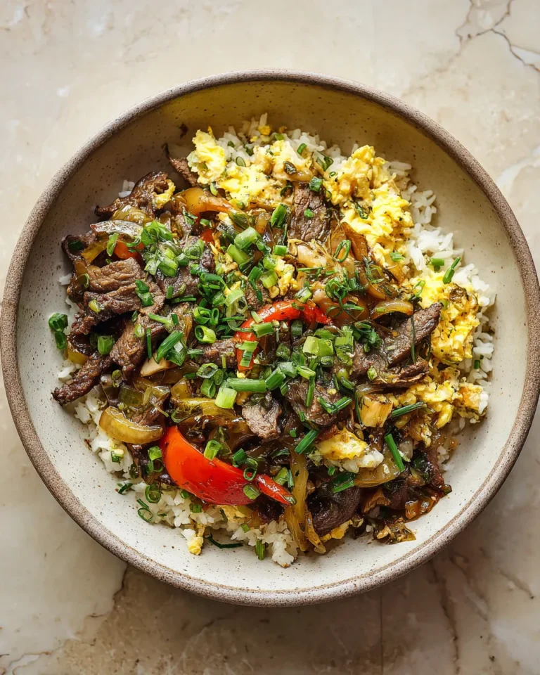 Photo of featured for Deliciously Easy Printable Philly Cheesesteak Bowl Recipe