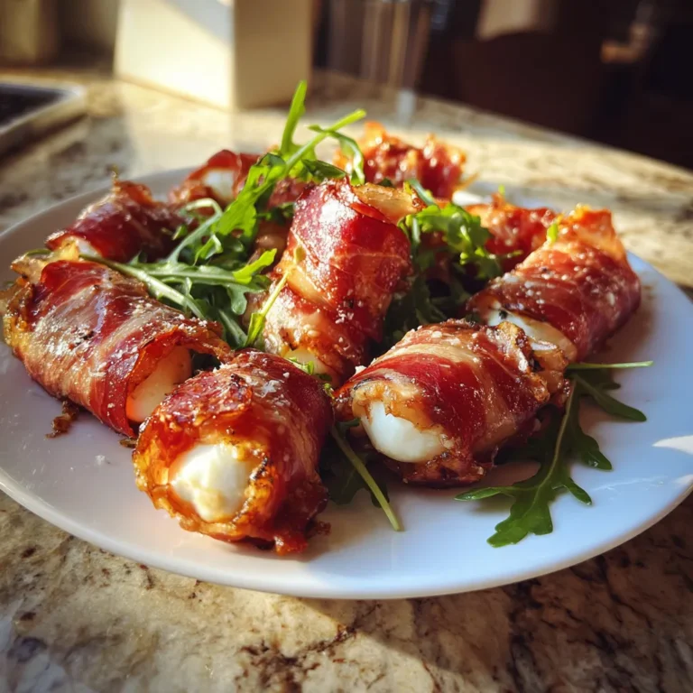 Photo of featured for Indulgent Prosciutto Wrapped Mozzarella Bites