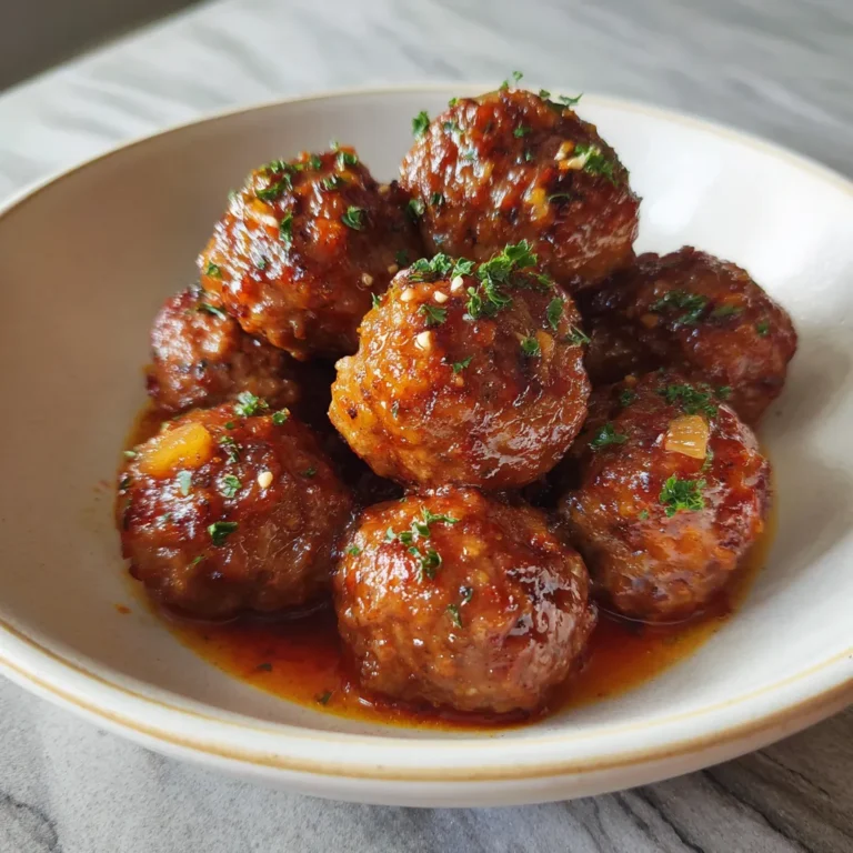 Photo of featured for Succulent Slow Cooker Pineapple Barbecue Meatballs: A Flavor Explosion