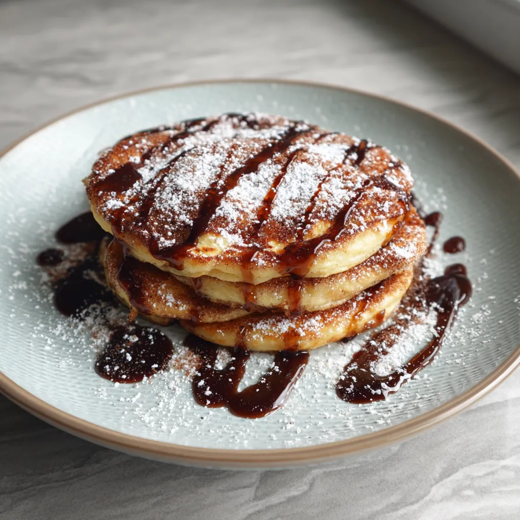 Photo of featured for Deliciously Decadent Spanish Churro Pancakes: A Taste of Indulgence