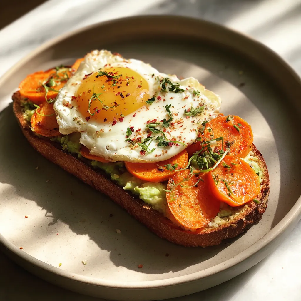 Photo of featured for Irresistible Sweet Potato Toast: A Delicious Twist on Breakfast