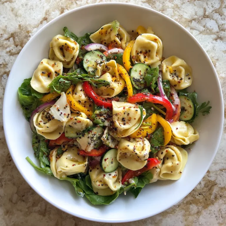 Photo of featured for Delicious Grinder Tortellini Salad: A Flavor Explosion in Every Bite