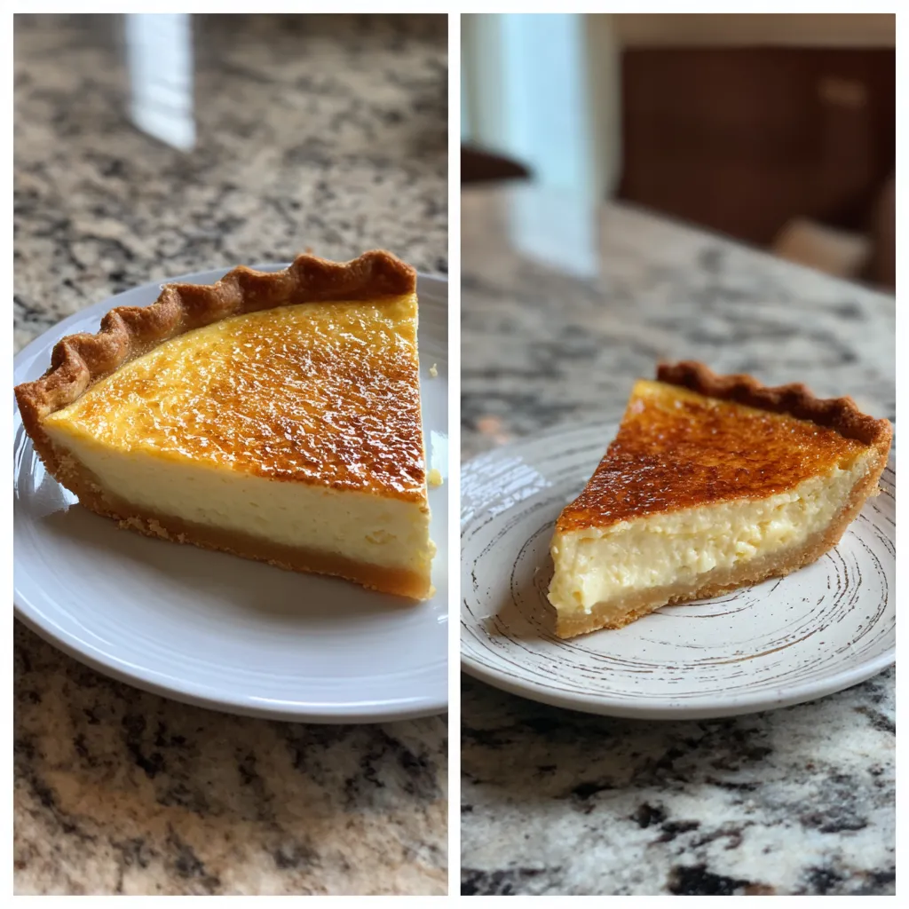 Photo of featured for Decadent Vanilla Custard Pie: Indulge in Creamy Bliss