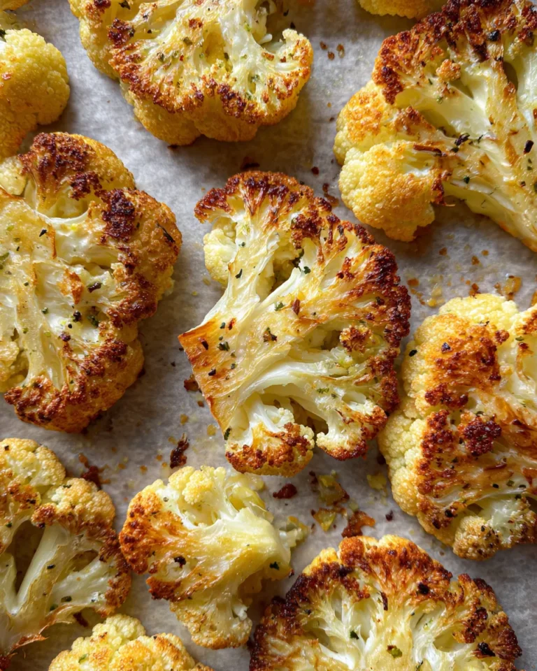 Photo of featured for Deliciously Baked Cauliflower Steaks: A Healthy Twist on a Classic Dish