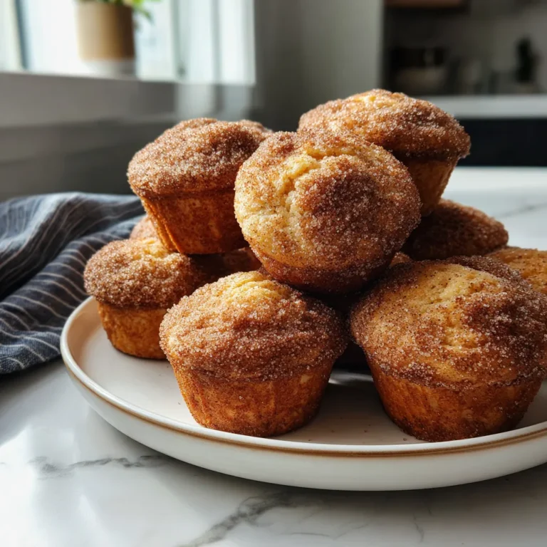 Photo of featured for Irresistible Baked Cinnamon Sugar Donut Muffins