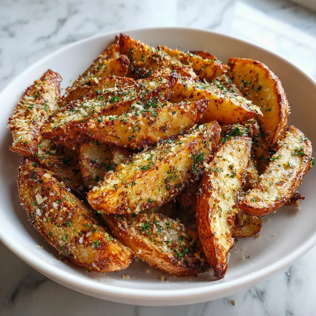 Photo of featured for Irresistible Baked Parmesan Ranch Potato Wedges: A Flavor Explosion