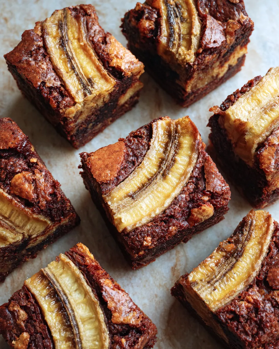 Photo of featured for Irresistible Banana Bread Brownies: A Decadent Delight