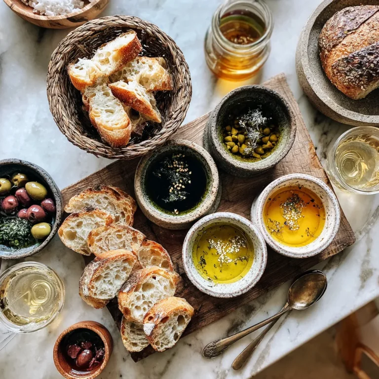 Photo of featured for Indulge in Delectable Bread Dipping Oil Recipes