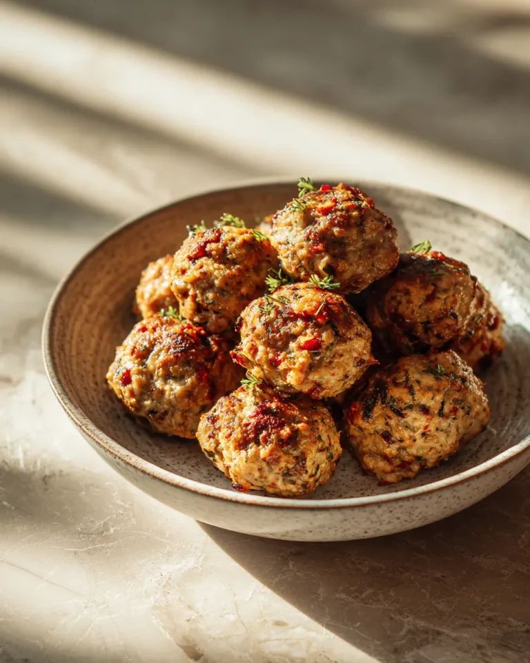 Photo of featured for Irresistible Buffalo Ranch Stuffed Meatballs: A Flavor Explosion