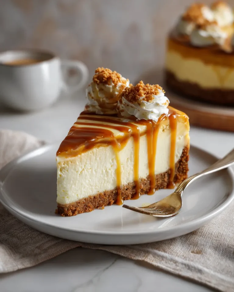 Photo of featured for Irresistible Butterscotch Cinnamon Cheesecake Swirl Recipe