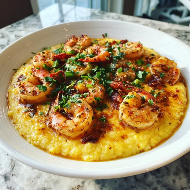 Photo of featured for Spicy Cajun Shrimp and Cheddar Grits Bake: A Flavor Explosion