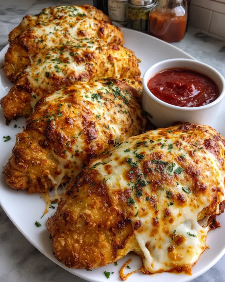 Photo of featured for Irresistible Chicken Parmesan Crescent Pockets
