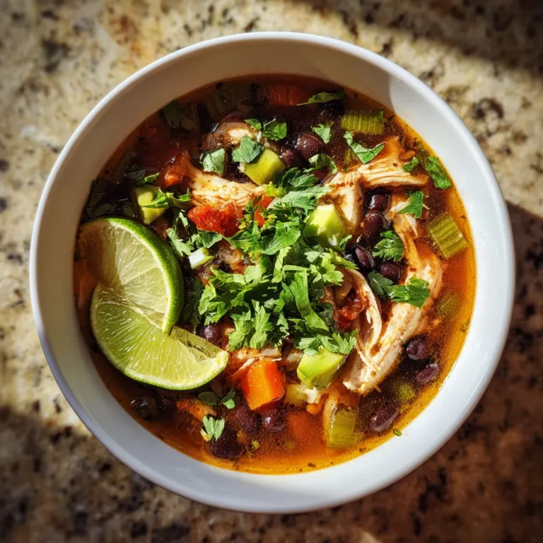 Photo of featured for Delicious Chicken Poblano and Black Bean Soup: A Flavorful Twist on a Classic Recipe