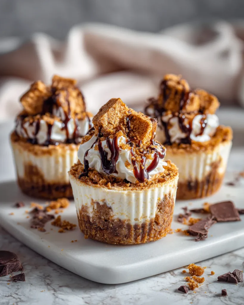 Photo of featured for Indulgent Cinnamon Toast Crunch Cheesecake Cups