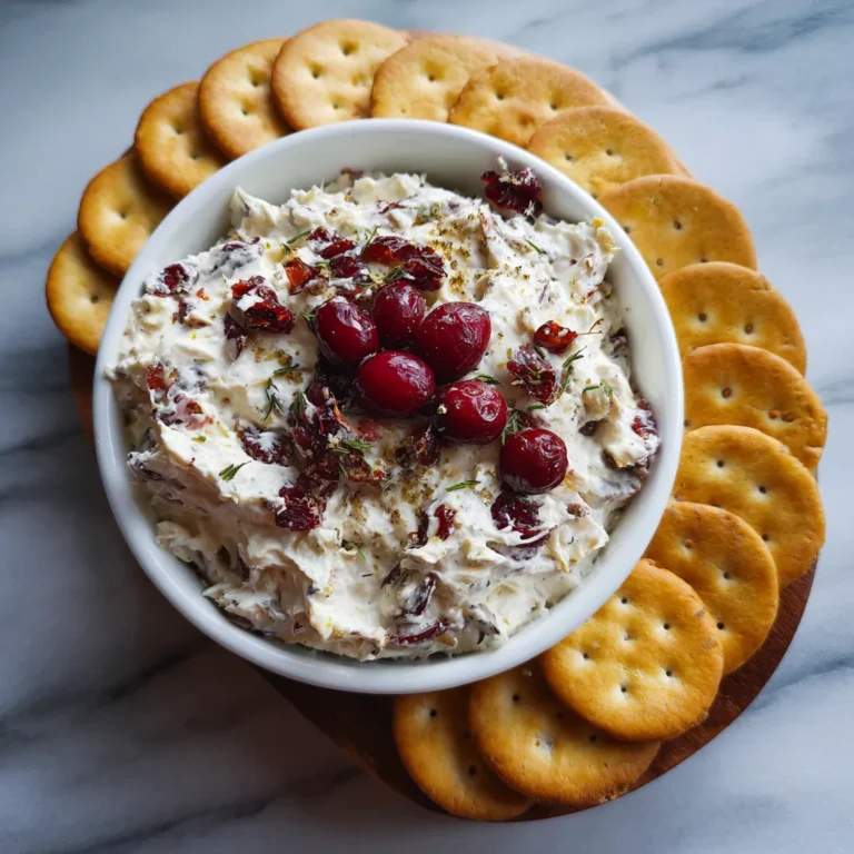 Photo of featured for Spicy Cranberry Jalapeño Cream Cheese Dip: A Flavor Explosion