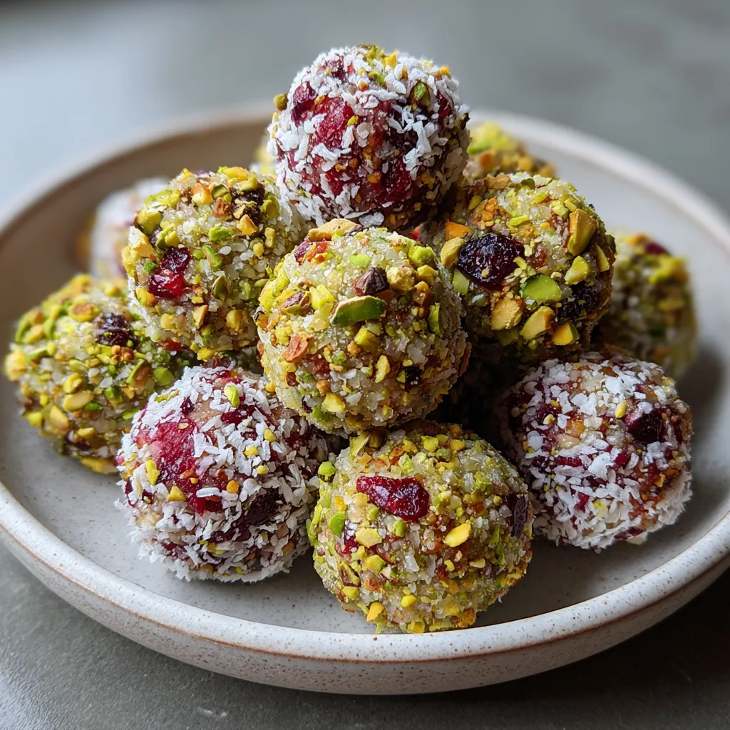 Photo of featured for Irresistible Cranberry Pistachio Balls: A Delectable Holiday Treat