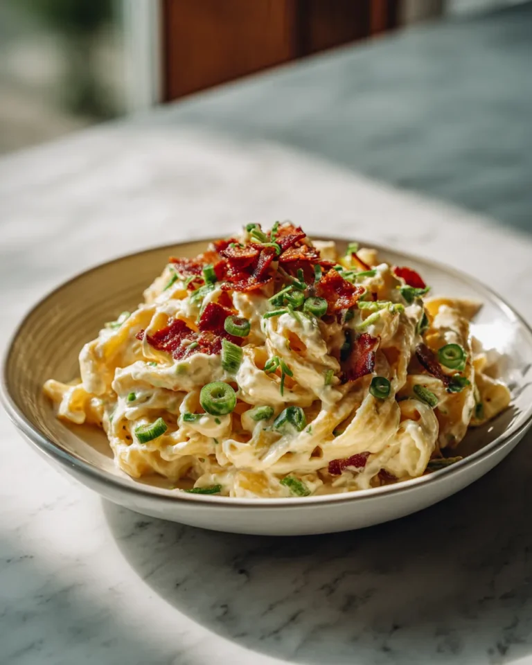 Photo of featured for Creamy Jalapeño Popper Pasta: Indulge in Spicy Cheesy Goodness