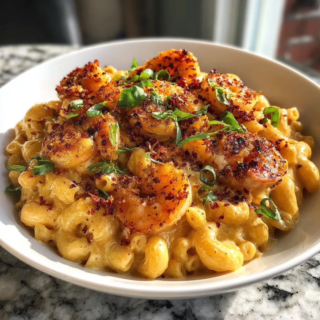 Photo of featured for Crispy Bang Bang Shrimp Mac and Cheese: Irresistibly Indulgent Delight