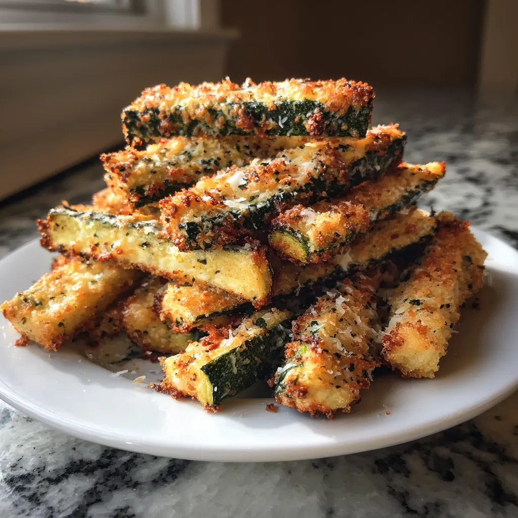 Photo of featured for Irresistible Crispy Parmesan Zucchini Fries: A Must-Try Snack