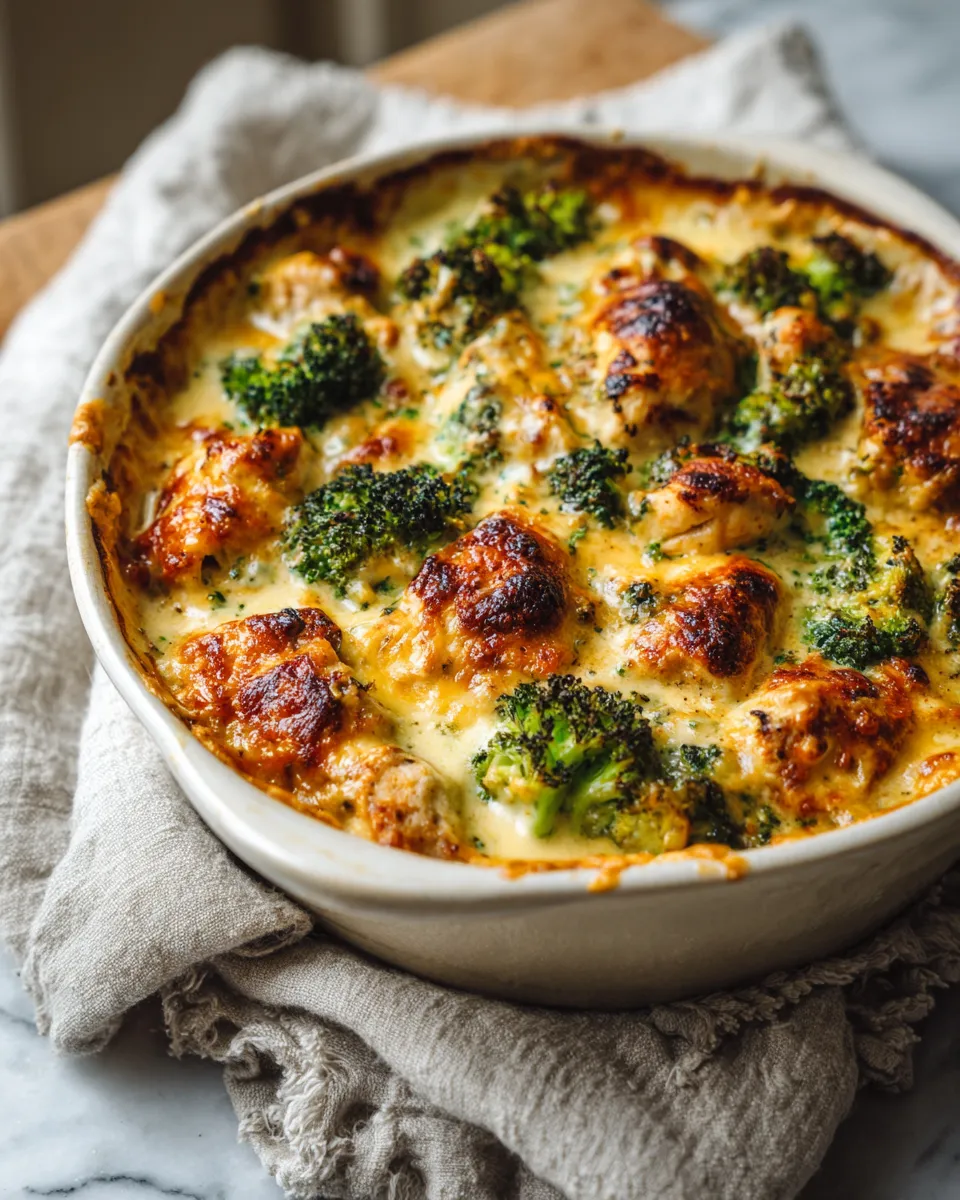 Photo of featured for Irresistible Honey Mustard Chicken and Broccoli Bake: A Mouthwatering Delight