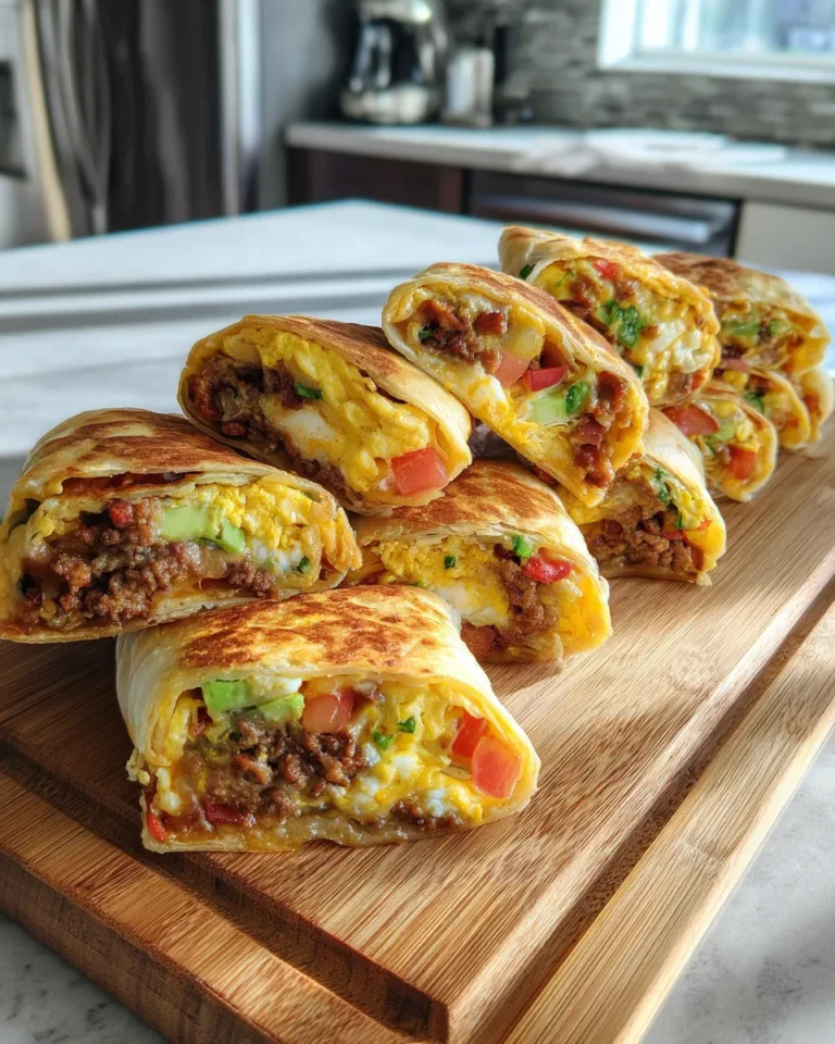 Photo of featured for Irresistible Loaded Bacon Cheeseburger Egg Rolls: Indulge in this Flavorful Delight