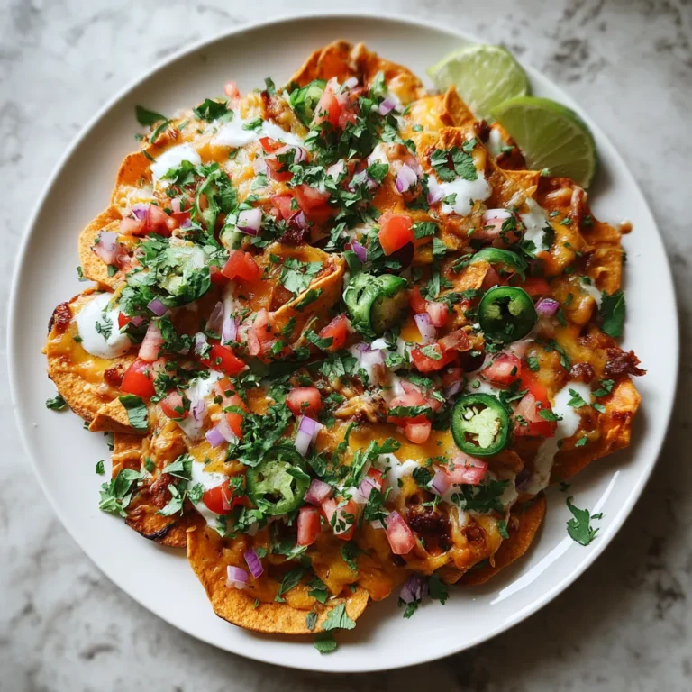 Photo of featured for Irresistible Loaded Sweet Potato Nachos: A Flavor Explosion
