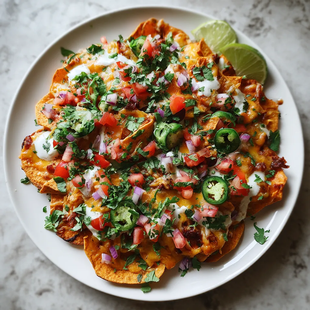 Photo of featured for Irresistible Loaded Sweet Potato Nachos: A Flavor Explosion