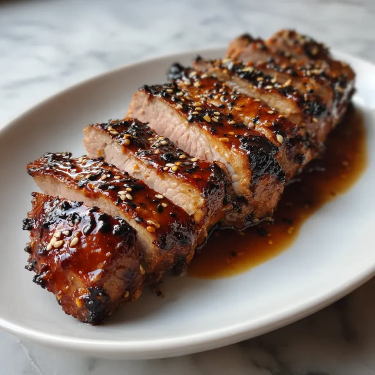 Photo of featured for Irresistible Maple Dijon Glazed Pork Tenderloin: A Mouthwatering Delight