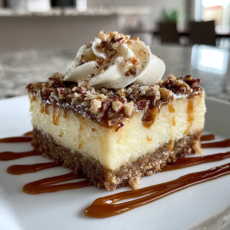 Photo of featured for Irresistible Maple Pecan Cheesecake Bars: A Decadent Delight