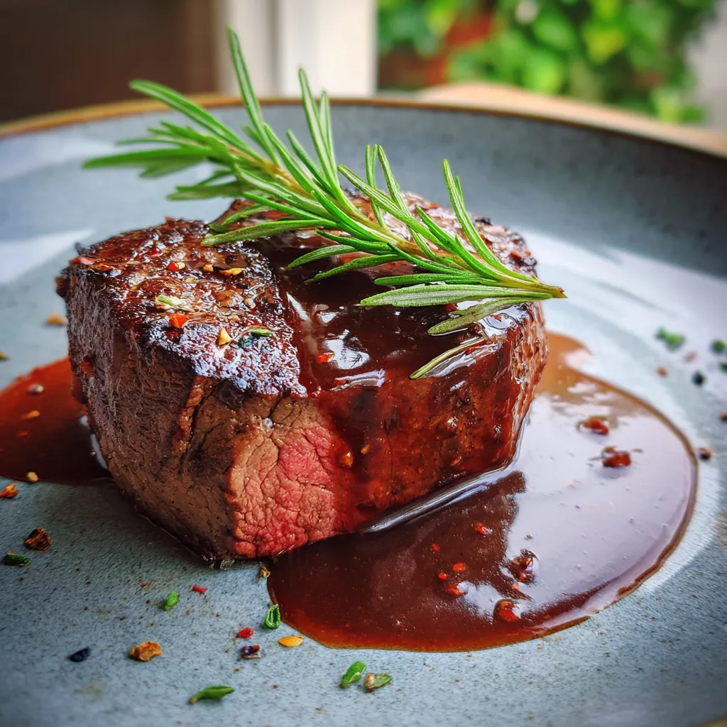 Photo of featured for Bold Red Wine Sauce Oven Filet: A Decadent Delight